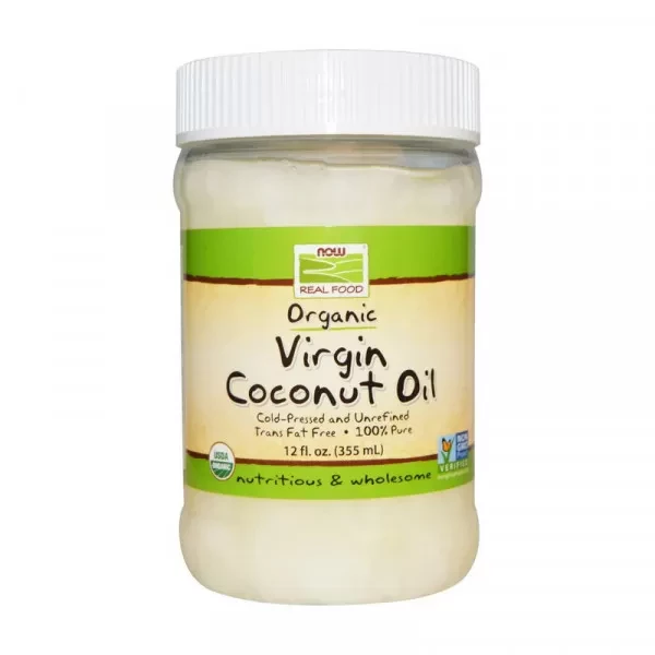 Кокосова олія Now Foods Coconut Oil Virgin organic 355 ml pure