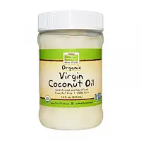 Кокосовое масло Now Foods Coconut Oil Virgin organic 355 ml pure