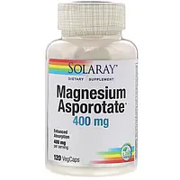 Аспартат магния Solaray Magnesium Asporotate 400 mg 120 veg caps