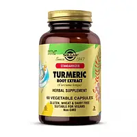 Куркума Solgar Turmeric Root Extract 60 veg caps