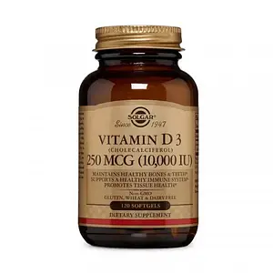 Вітамін Д3 Solgar Vitamin D3 10000 IU 120 sgels