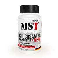 Глюкозамин хондроитин и МСМ MST Glucosamine Chondroitin + MSM + hyaluronic acid 90 pills