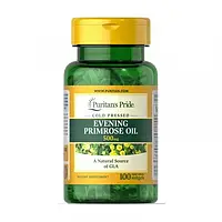 Масло вечерней примулы (Ослинника) Puritan's Pride Evening Primrose Oil 500 mg 100 sgels