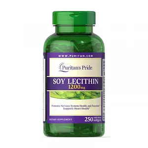 Лецитин соєвий Puritan's Pride Soy Lecithin 1200 mg 250 softgels