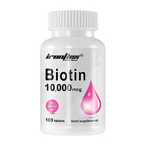 IronFlex Biotin 10,000 mcg 100 tab