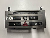 Блок кнопок управления центральной консолью мультимедией климат контролем Peugeot 407 2003-2011