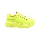 Кеди жіночі Farinni салатові натуральна шкіра, 39, фото 3