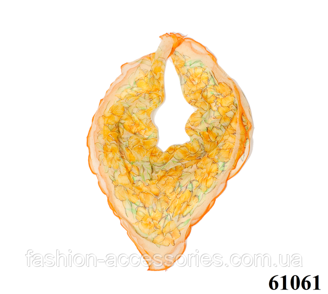 Ніжний шийну хустку 60*60 (61061) 1
