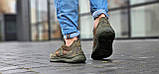 Кросівки чоловічі шкіра+сітка хакі тактичні брудно-зелені камуфляж літні (Код: Л3043ТАКТ), фото 6