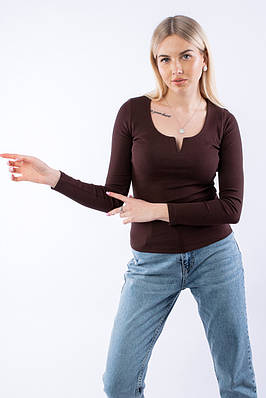 Пуловер Karol 2260 коричневий