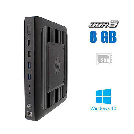 Тонкий клієнт HP T620/ AMD GX-415GA/ 8 GB RAM/ 256 GB SSD/ Radeon HD 8330E, фото 1