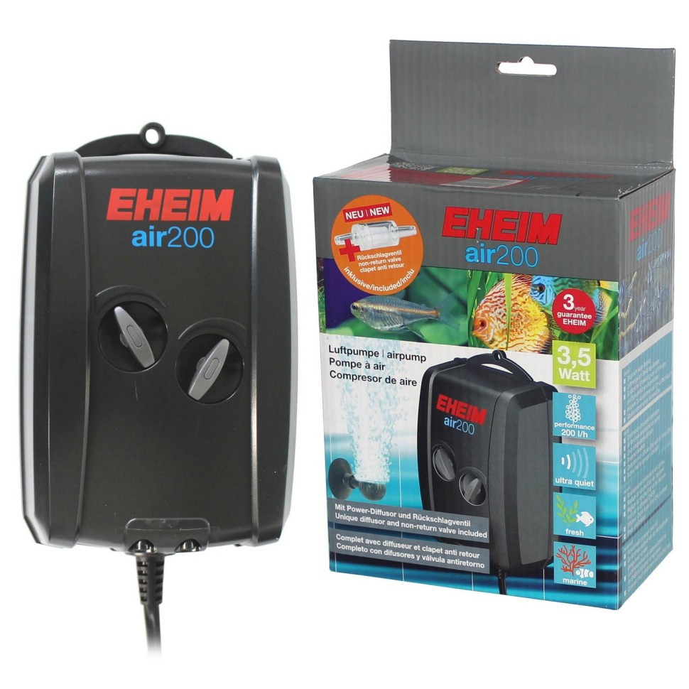Компрессор Eheim air pump 200 для аквариума до 200 л