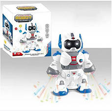 Танцующий робот Robot Light and Music Детская игрушка робот Интерактивный робот со светом и звуком, фото 3
