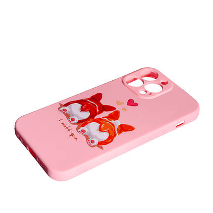 Силіконовий чохол Case Art для Apple iPhone 13 Pro Max Corgis, фото 2