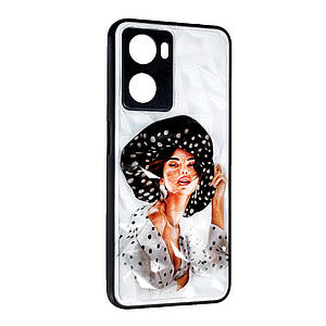 Чехол Prisma Ladies New для Oppo A57S Girl in a hat
