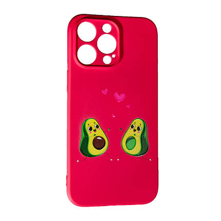 Силіконовий чохол Case Art для Apple iPhone 14 Pro Max Avocado, фото 1