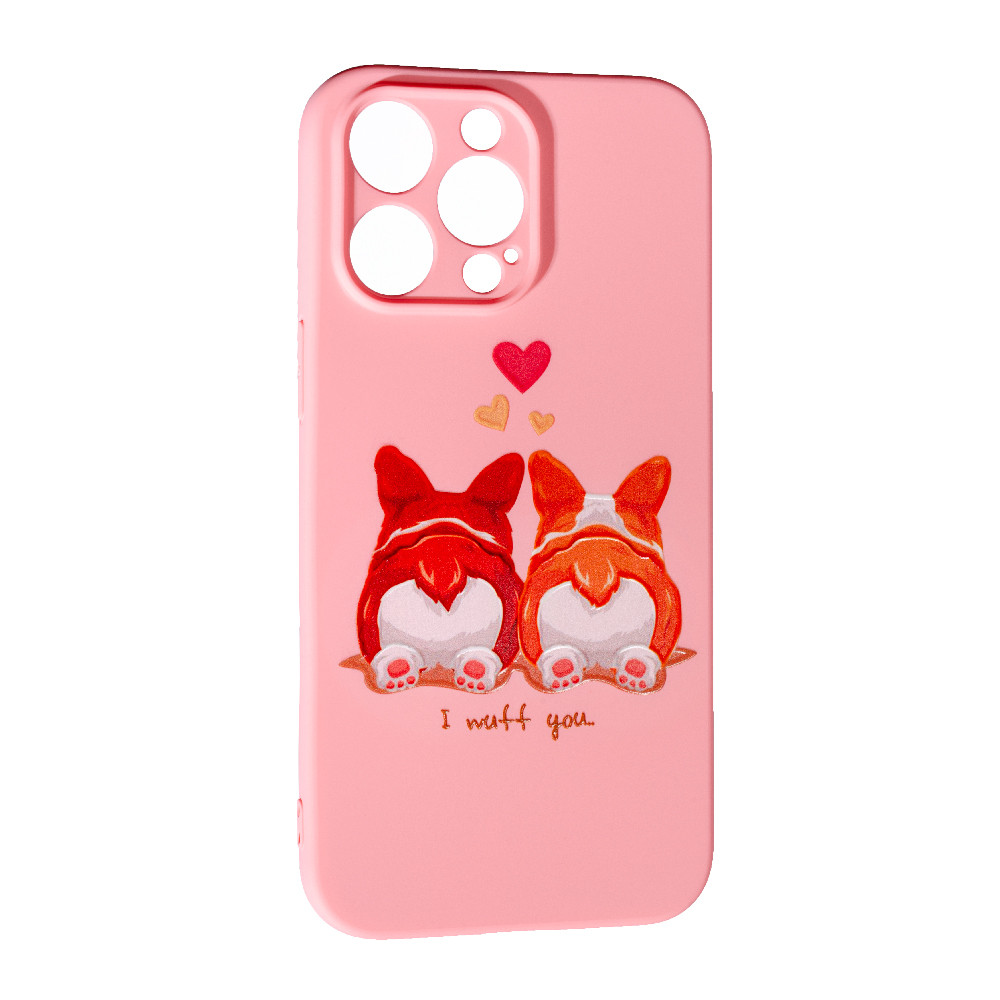 Силіконовий чохол Case Art для Apple iPhone 14 Pro Max Corgis