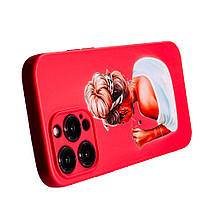 Силіконовий чохол Case Art для Apple iPhone 14 Pro Max Girl, фото 4