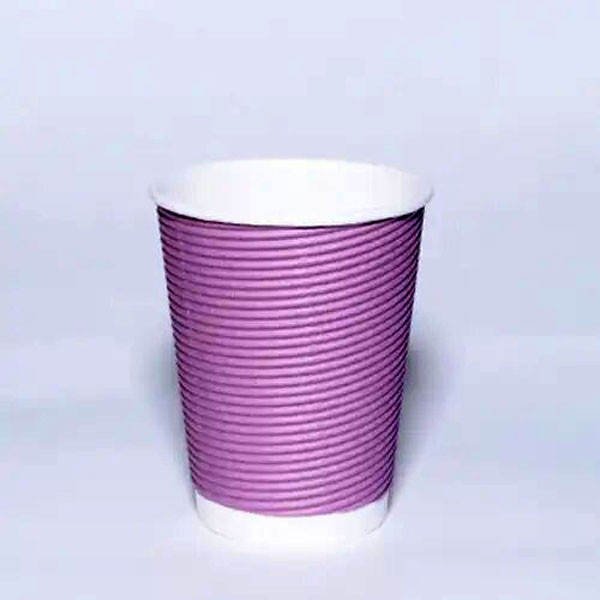 Стакан гофрований 430мл лавандовий 25шт - фото 1 - id-p1552614809