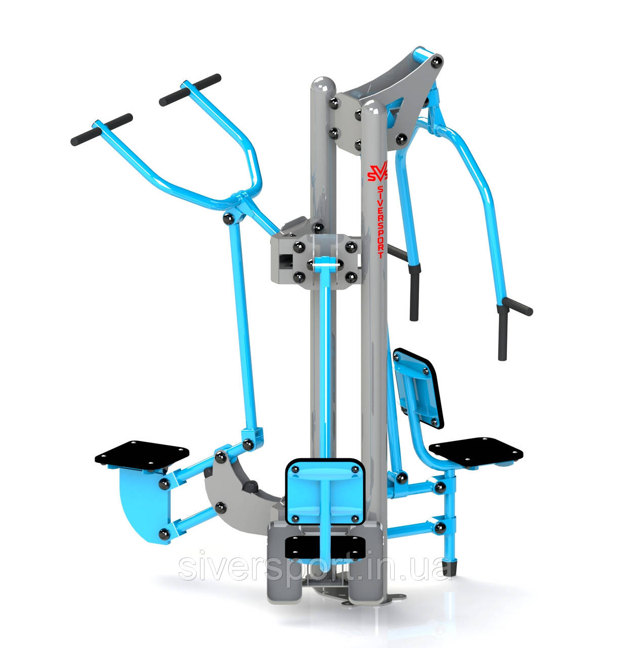 Тяга зверху - Жим від грудей - Жим горизонтальний SiverSport SL-151, фото 1