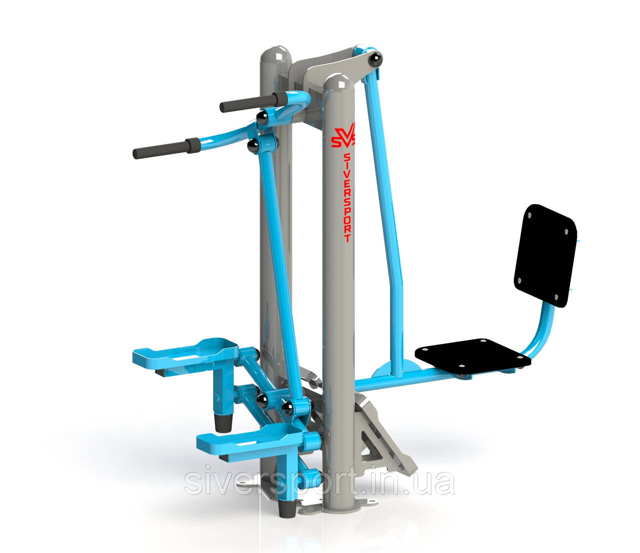 Степер - жим ногами горизонтальний SiverSport SL-150, фото 1