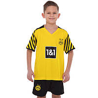 Форма футбольна дитяча BORUSSIA DORTMUND домашня 2022 SP-Planeta CO-3757 6-14 років жовтий-чорний Код CO-3757(Z)