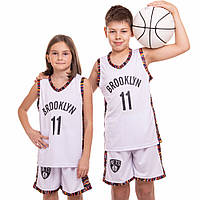 Форма баскетбольная детская NBA BED-STUY SP-Sport 3579 S-2XL белый Код 3579