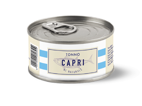 Тунець Capri al Natuale у власному соку 80 г.