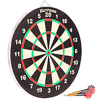 Мишень для игры в дартс Harrows BRISTOW FAMILY DART GAME BOARD JE08D 45см Код JE08D(Z)