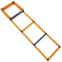 Координационная лестница дорожка с барьерами SP-Sport FB-0502 5,5м оранжевый Код FB-0502(Z)