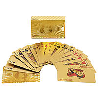 Карты игральные покерные SP-Sport GOLD 100 DOLLAR IG-4566-G 54 карты Код IG-4566-G(Z)