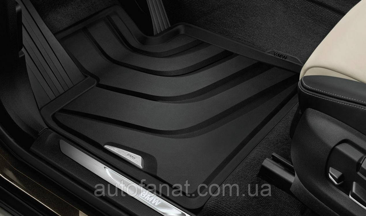 Килимки BMW X3 (F25), X4 (F26) (2010 — 2017), передні в салон гумові оригінал (51472458442)