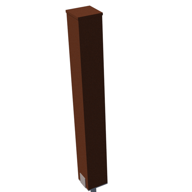 Дерев'яний стовп для секційної огорожі (Kidigo ТМ)