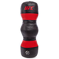 Мішок боксерський для грепплінгу UFC PRO UHK-75103 висота 119 см чорний-червоний Код UHK-75103(Z)
