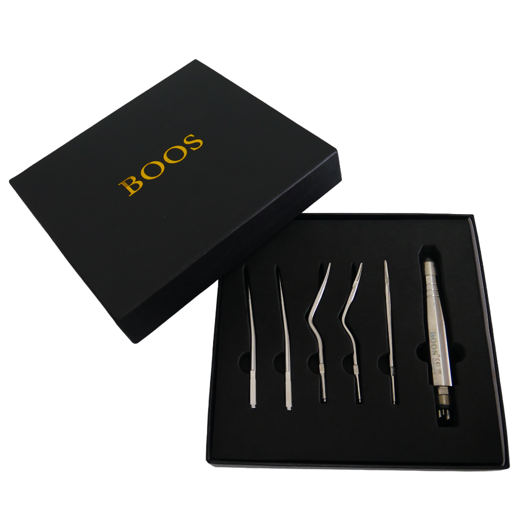 Хірургічний турбінний елеватор для видалення зубів 4ох канальний +5