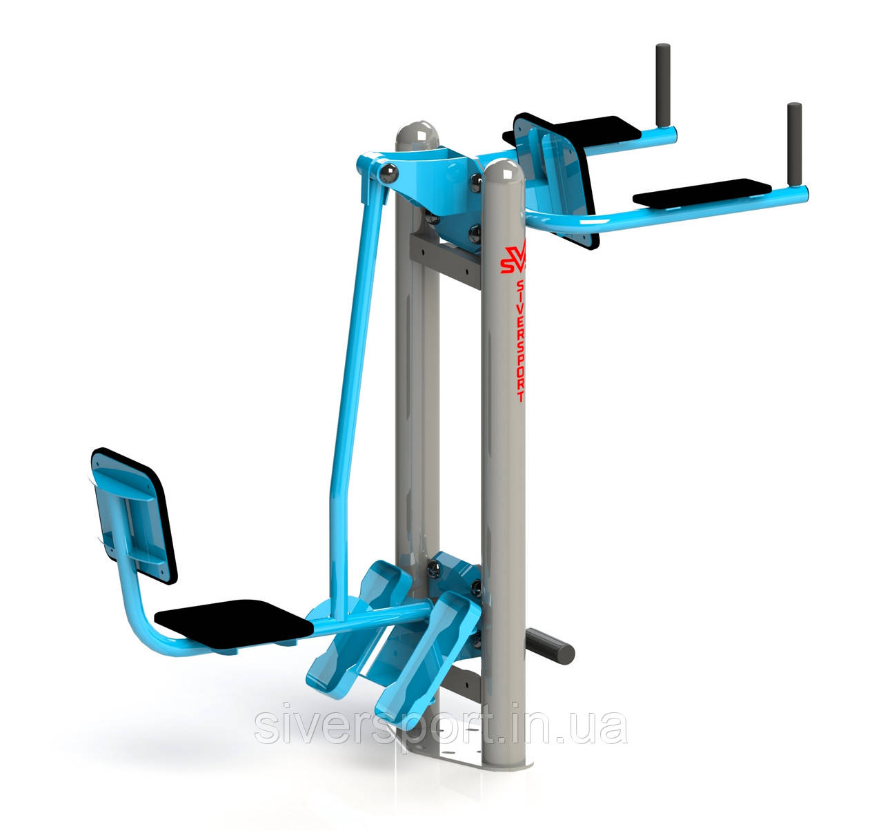Жим ногами горизонтальний - упор для преса SiverSport SL-142, фото 1