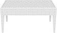Столик пластиковий Miami Lounge Tadle Siesta, білий, фото 3