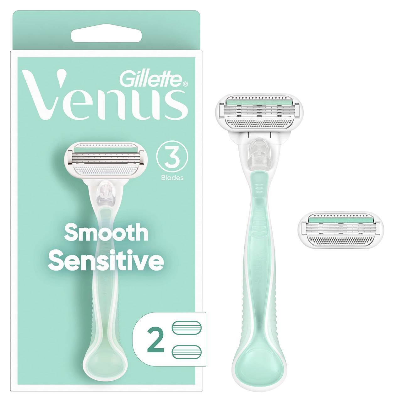Купить Станок для бритья женский (Бритва) Venus Smooth c 2 сменными ...