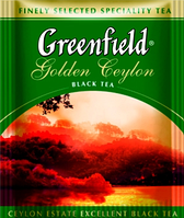 Чай Greenfield Golden Ceylon 100 пак.
