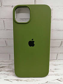 Чохол на iPhone 14 Plus накладка бампер протиударний Original Soft Case army green