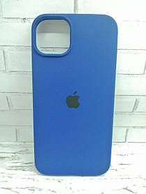 Чохол на iPhone 14 Plus накладка бампер протиударний Original Soft Case blue cobalt