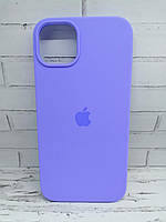 Чехол на iPhone 14 Plus накладка бампер противоударный Original Soft Case elegant purple