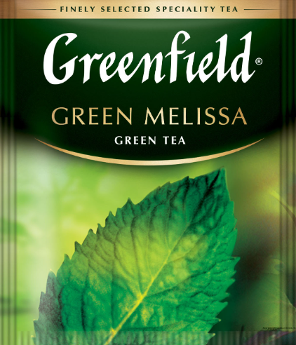 Чай Greenfield Green Melissa 100 пак.