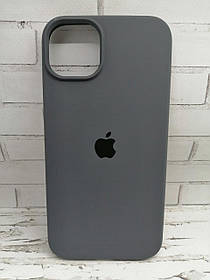 Чохол на iPhone 14 Plus накладка бампер протиударний Original Soft Case charcoal grey