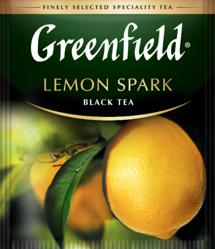 Чай Greenfield Lemon Spark 100 пак.