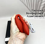 Вібратор для пар U-образної форми Wo-sex U1030. 10 режимів, фото 3