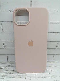 Чохол на iPhone 14 Plus накладка бампер протиударний Original Soft Case Pink sand