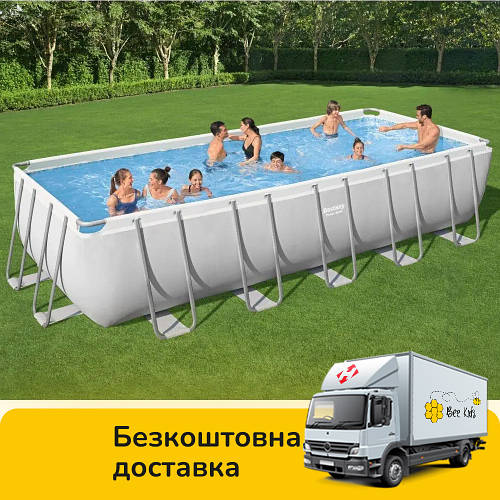 Купить Каркасный прямоугольный бассейн Bestway 5611Z (640-274-132см ...