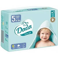 Подгузники детские памперсы Дада Dada NEW Extra Soft №5, 44 шт в упаковке, для детей от 15 до 25 кг