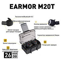 Активные беруши EARMOR M20T Bluetooth